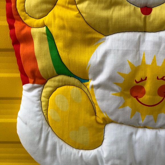 Sunshine Bear, Care Bears Quilted Tapestry - Picture 7 of 7